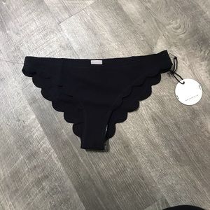 Marysia scalloped bikini bottom swimsuit